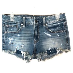 American Eagle Women’s Distressed Shorts, size 8